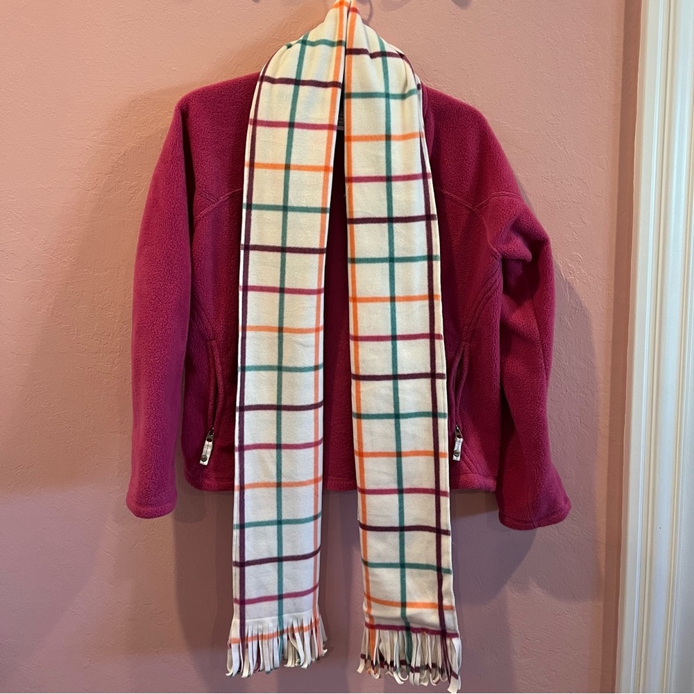 REI Fleece Jacket and Scarf